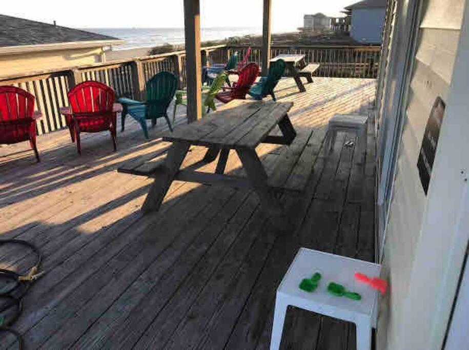 Villa Athena'S Oceanfront Haven Surfside Beach Esterno foto